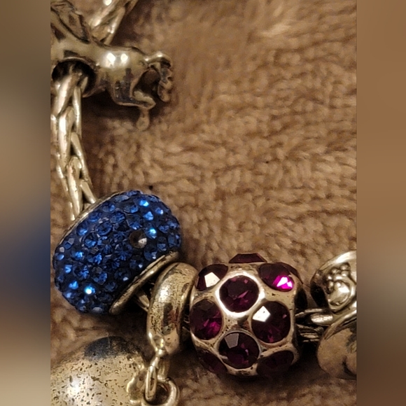 Slider European charm bead necklace - Picture 3 of 10